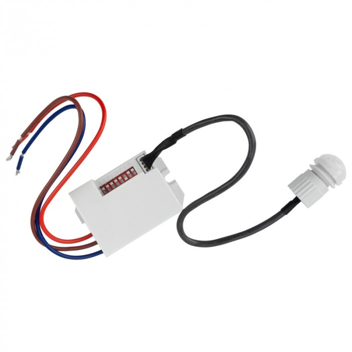 PIR snímač pohybu CP-12B 800 W 360° 6 m s externou sondou biely IP65