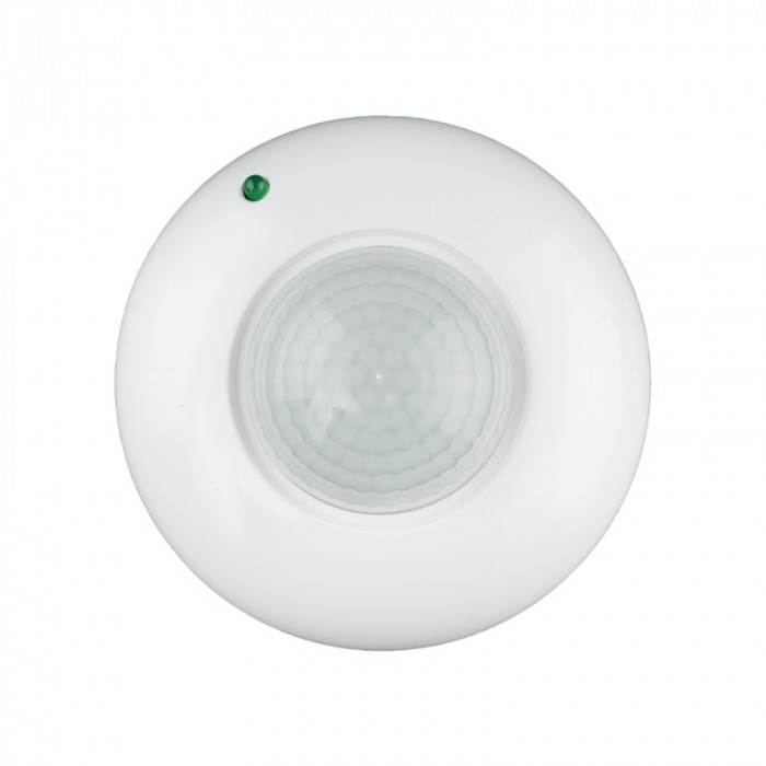 PIR snímač pohybu CP-8B 300 W 360° 6 m biely IP20