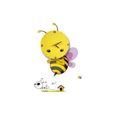 Detská LED lampa BEE s hodinami – Milagro
