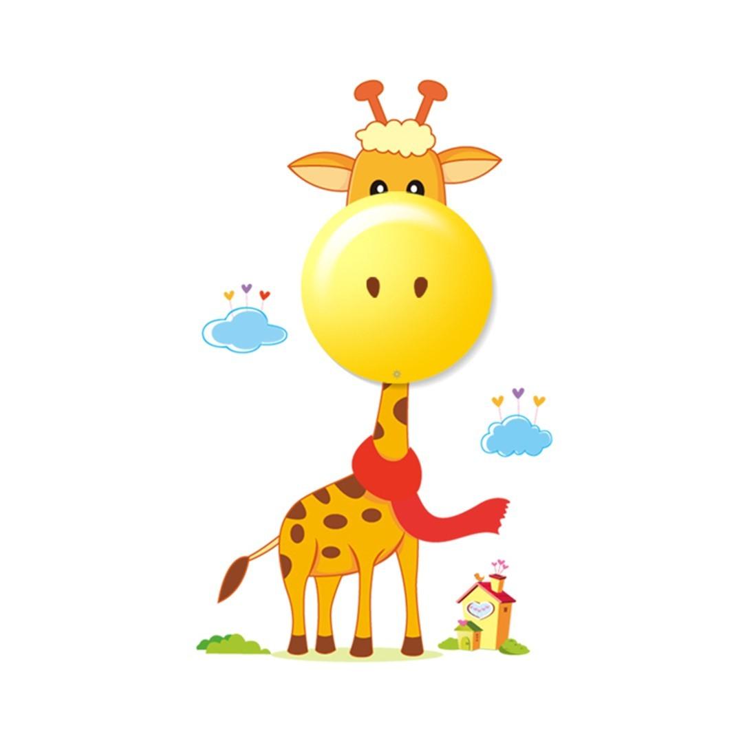 Plafónová detská lampa GIRAFFE 0,6W LED Milagro
