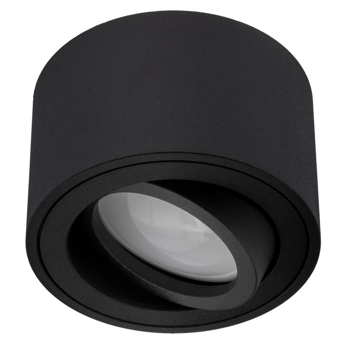 Podhľadové bodové svietidlo AMAT-S okrúhle čierna 50mm