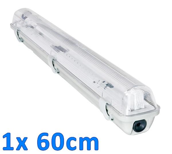 PRACHOTESNÉ SVIETIDLO PRE LED TRUBICU T8 1X 60CM - 230V - IP65