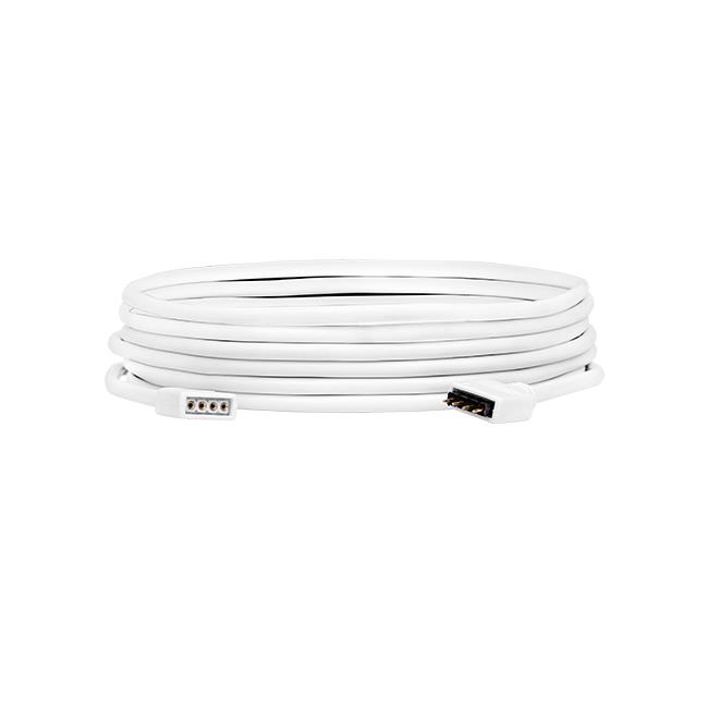 Predlžovací kábel pre RGB LED pásy 5 m – 4-pin samec / samica