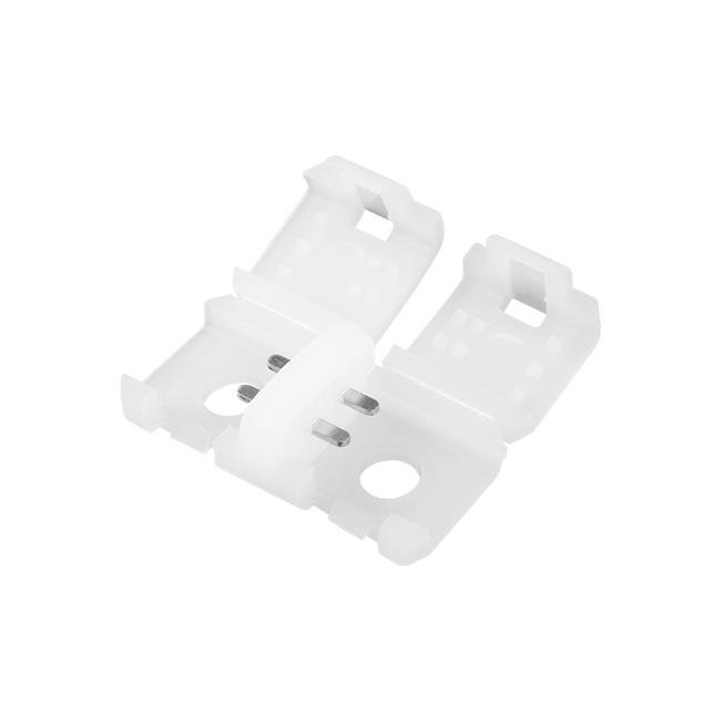 Priamy konektor pre COB LED pásy 230V – spojka 25 × 12,5 × 6,5 mm
