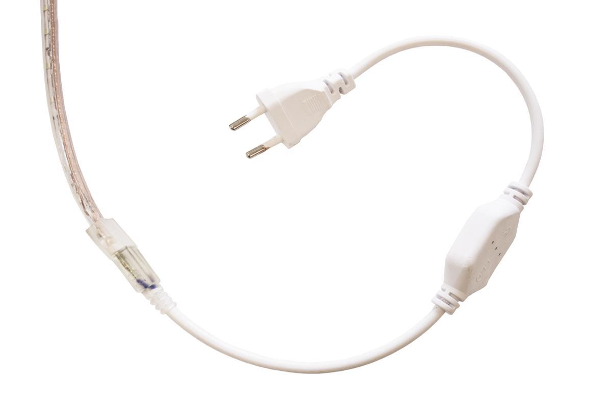 Pripojovací kábel 5050 pre jednofarebný LED pásik na 230V