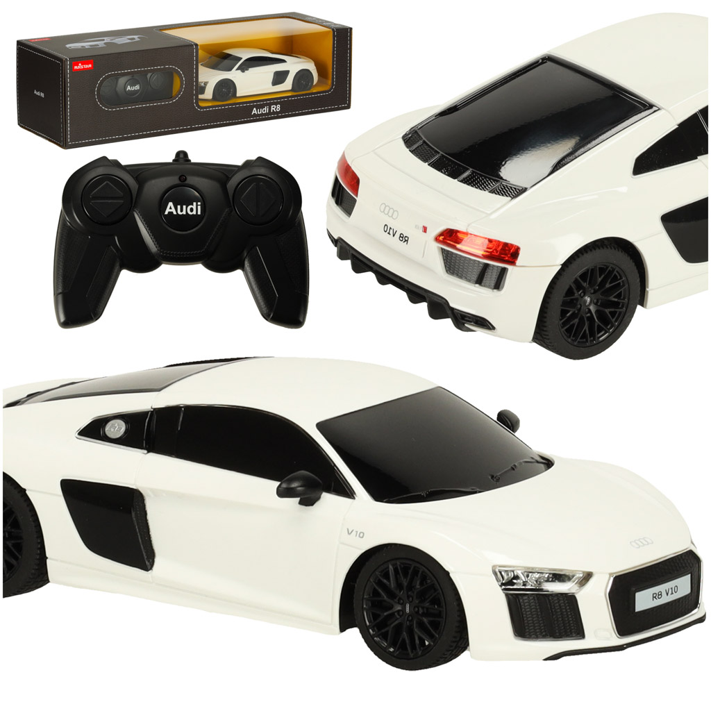 RC auto Rastar 72300 Audi R8 2015 1:24 biele