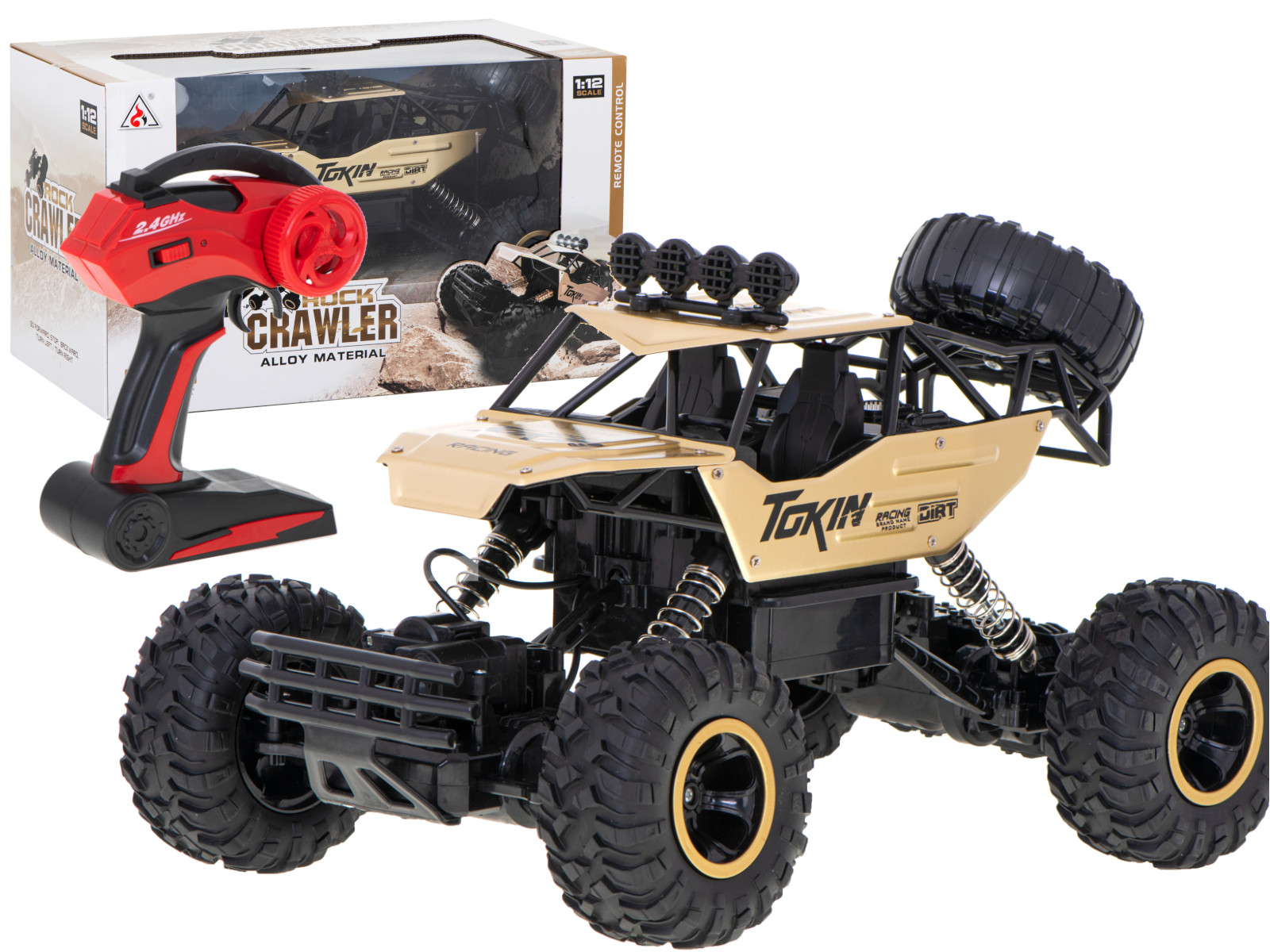 RC auto Rock Crawler 1:12 4WD KOVOVÉ