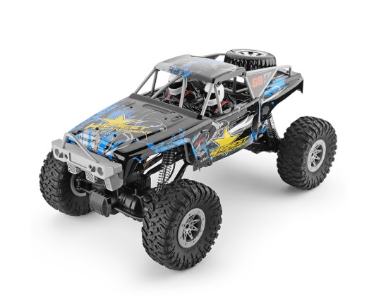RC auto WLtoys 104310 – terénne auto 4WD 1:10 s pohonom všetkých kolies, 48 cm