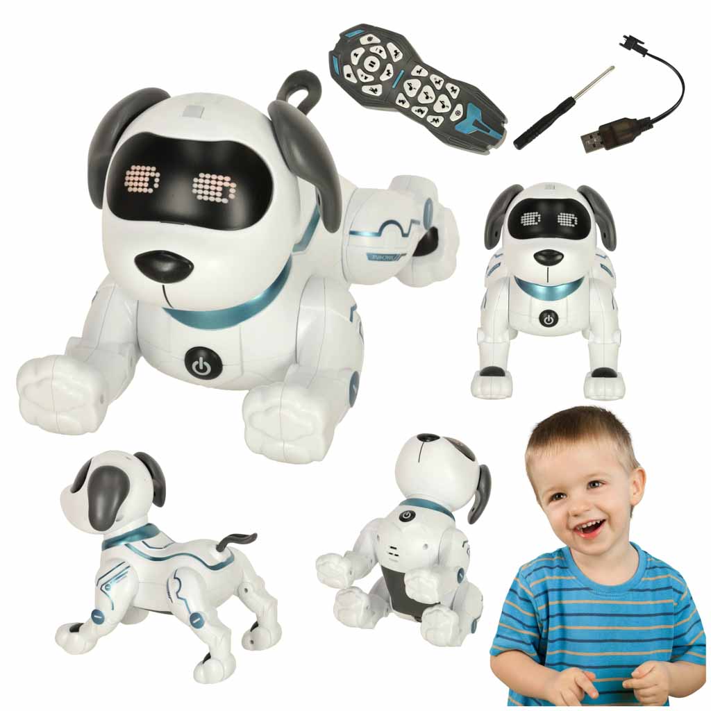 INTERAKTÍVNY RC ROBOTICKÝ PES NA DIAĽKOVÉ OVLÁDANIE
