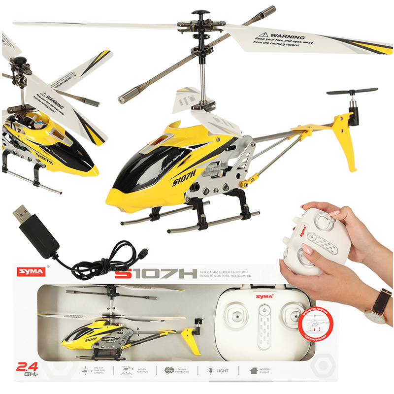 RC VRTUĽNÍK SYMA S107H 2,4GHZ RTF ŽLTÝ