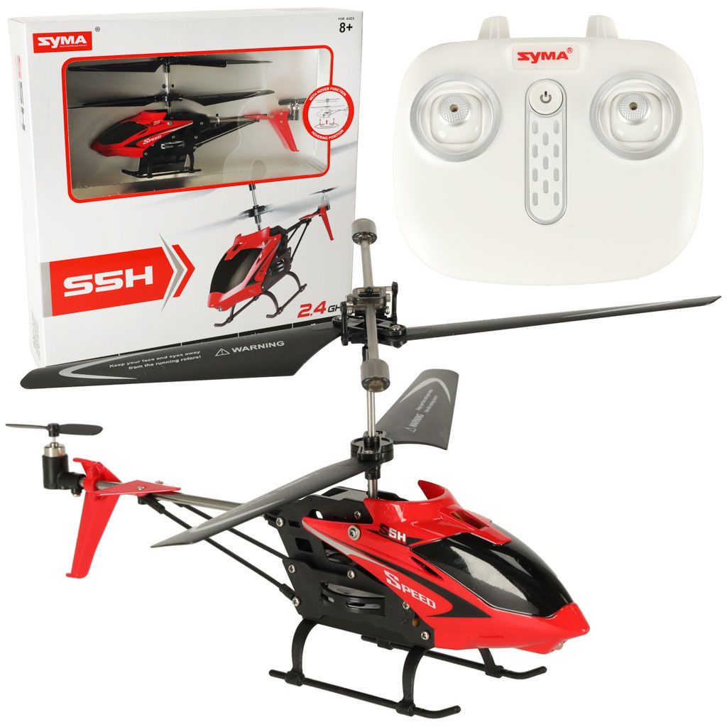 RC vrtuľník SYMA S5H 2,4 GHz RTF – červený