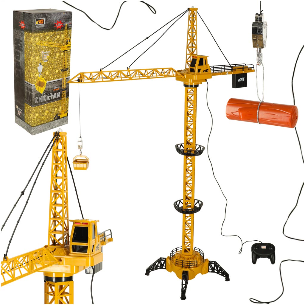 RC žeriav s hákom 4CH 128 cm – diaľkovo ovládaný