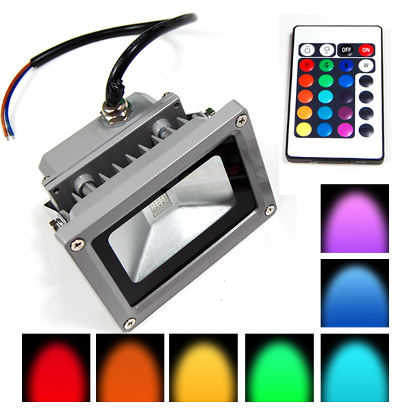 Reflektor LED RGB 10W