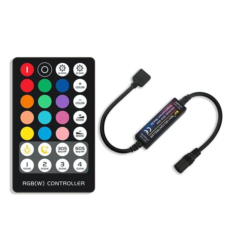 LED OVLÁDAČ RGB+CCT 5-24V DC MINI RF