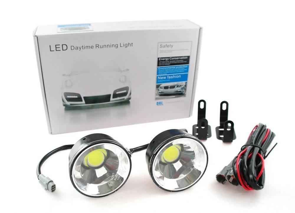 Sada LED denného svietenia DRL 18 PREMIUM – studená biela (Xenon Look)