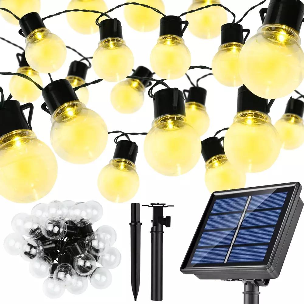  LED Solárna girlanda SDC-20LED-5M – 20 žiaroviek, 5 m