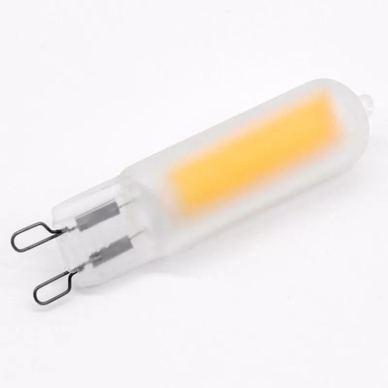 G9 SKLENENÁ LED 3.5W STUDENÁ BIELA 230V