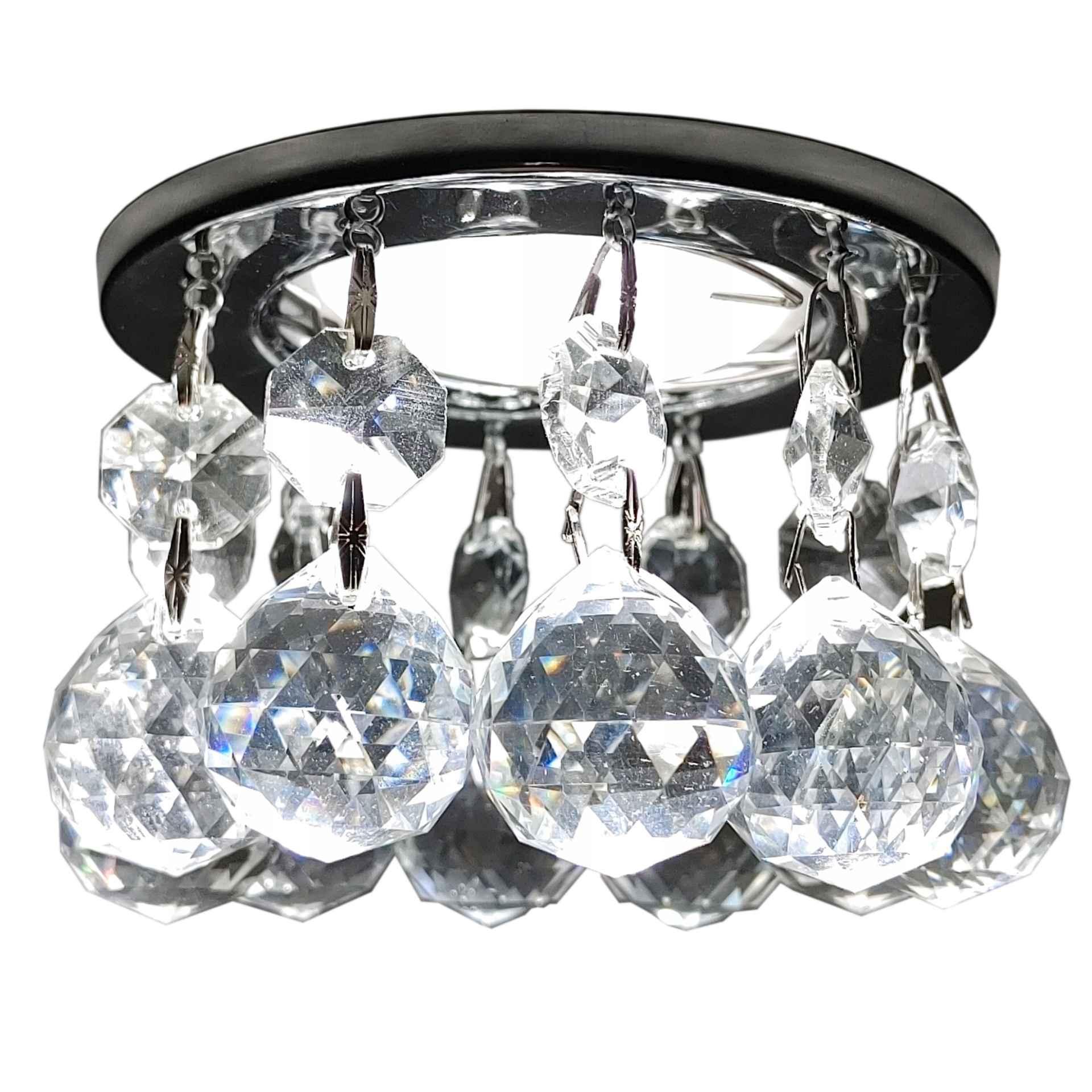 Sklenené halogénové svietidlo Crystal GU10 C5302-1