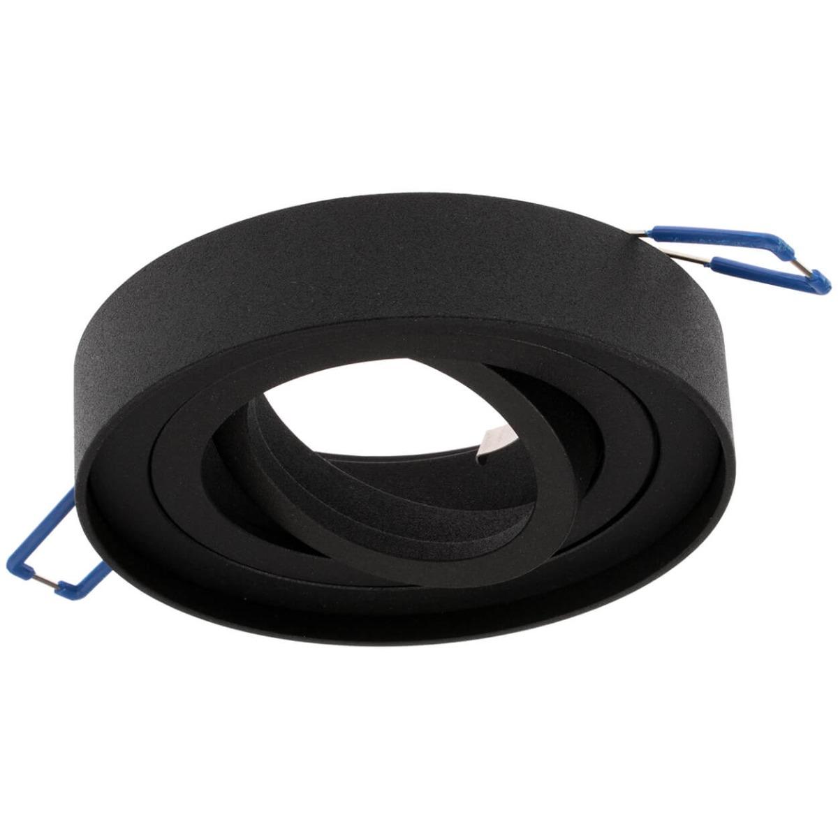 Svietidlo HALOGEN GU10 TUBA SPOT Pohyblivé NUSA Round Black 50mm