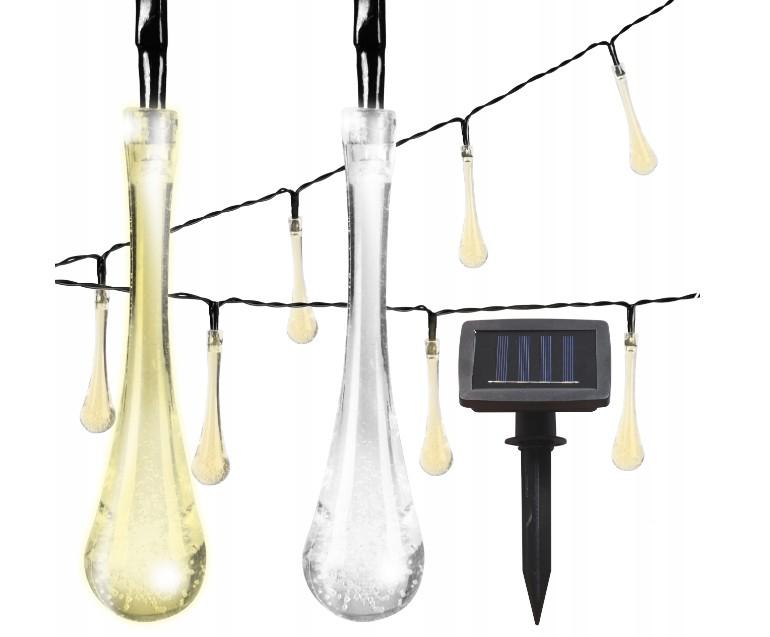 Solárna girlanda 20 LED 485cm SLZA