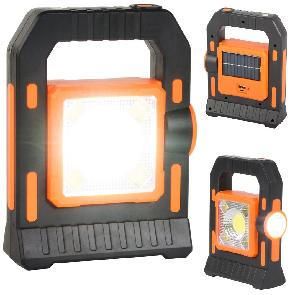 SOLÁRNA LAMPA T18-1 ORANŽOVÁ