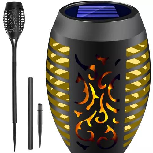 SOLÁRNA ZÁHRADNÁ LAMPA S EFEKTOM PLAMEŇA