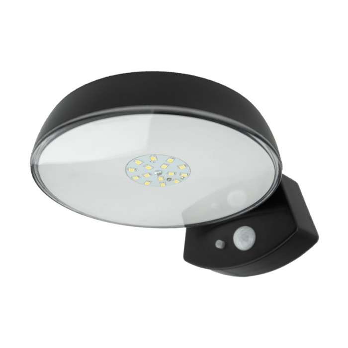Solárne LED fasádne svietidlo 1,2 W 180 lm 4000 K IP65 SOE-4