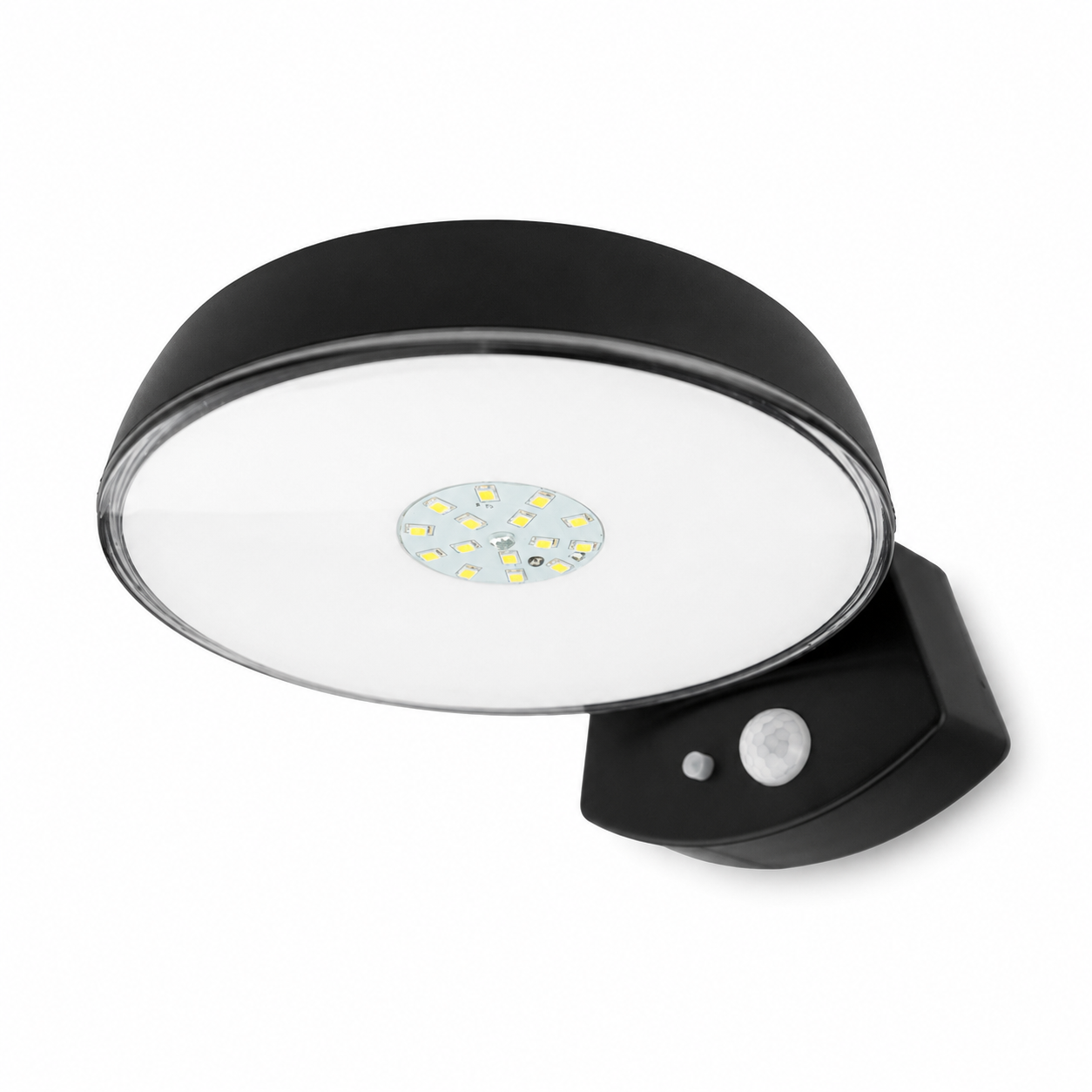Solárne LED fasádne svietidlo SOE-4 180 lm 4000 K IP65 s PIR senzorom