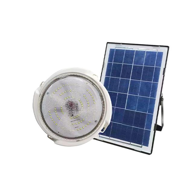 Solárne LED stropné svietidlo 50W IP65 5000K s diaľkovým ovládačom