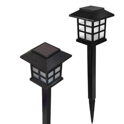 Solárne záhradné svietidlo LED IP44 28CM SÚMRAK + SENSOR