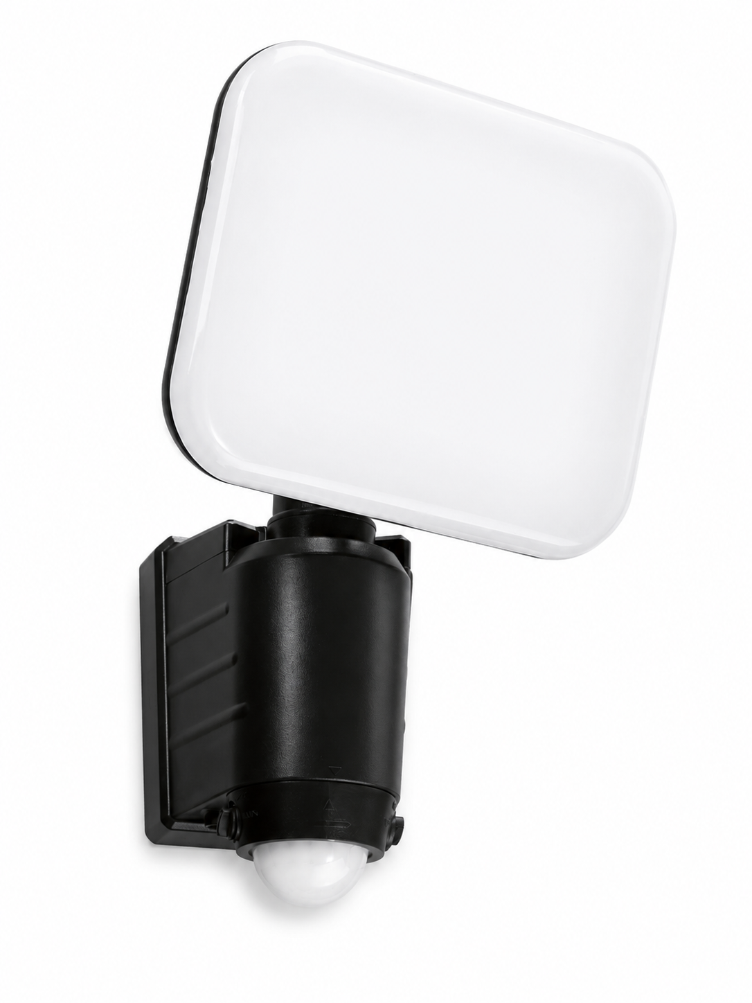 Solárny LED reflektor LUMAX 500lm, 3.7V 1500mAh, 4000K, IP44 so senzorom