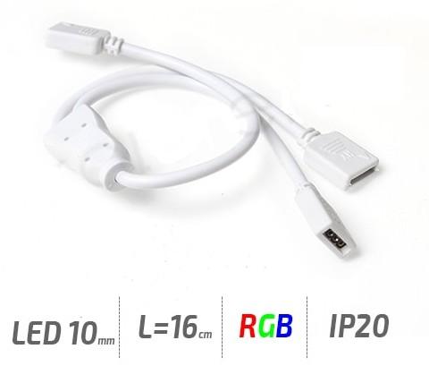 SPOJKA / ROZDVOJKA PRE LED PÁSY RGB 5050 10MM 4PIN