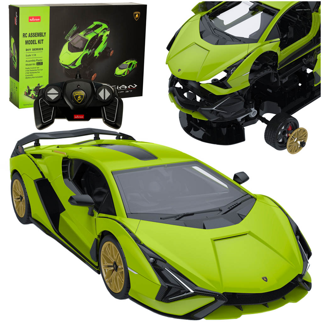Stavebnica RC auta Rastar 97400 Lamborghini Sian 1:18
