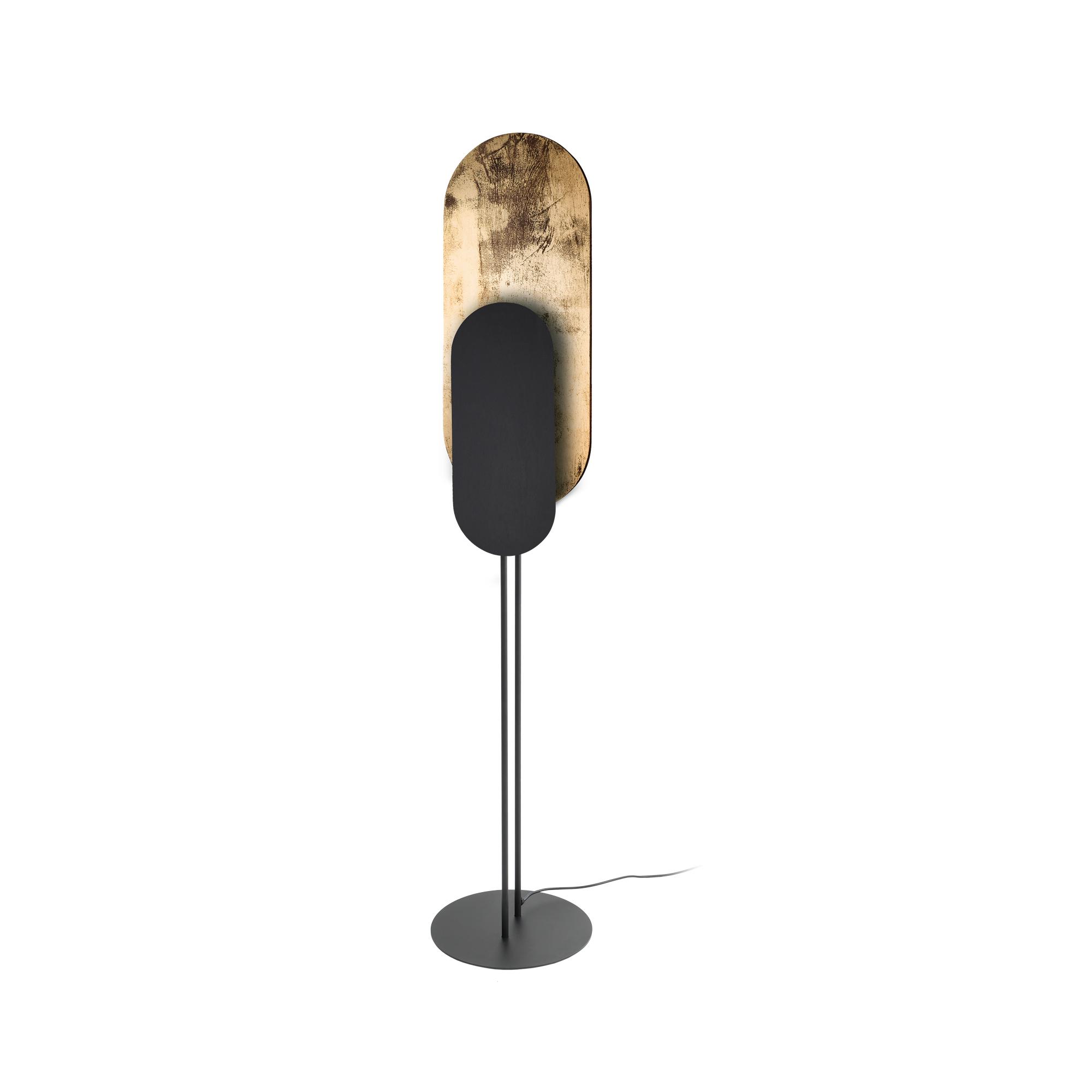 Stojaca lampa 2x GX53 čierna moderná 7646 WHEEL LUX Nowodvorski