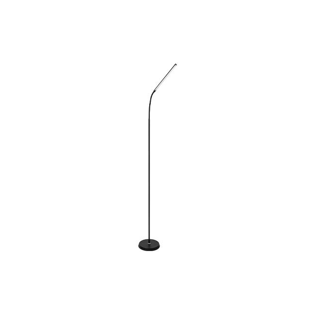 Stojaca lampa Meso LED 170 cm čierna