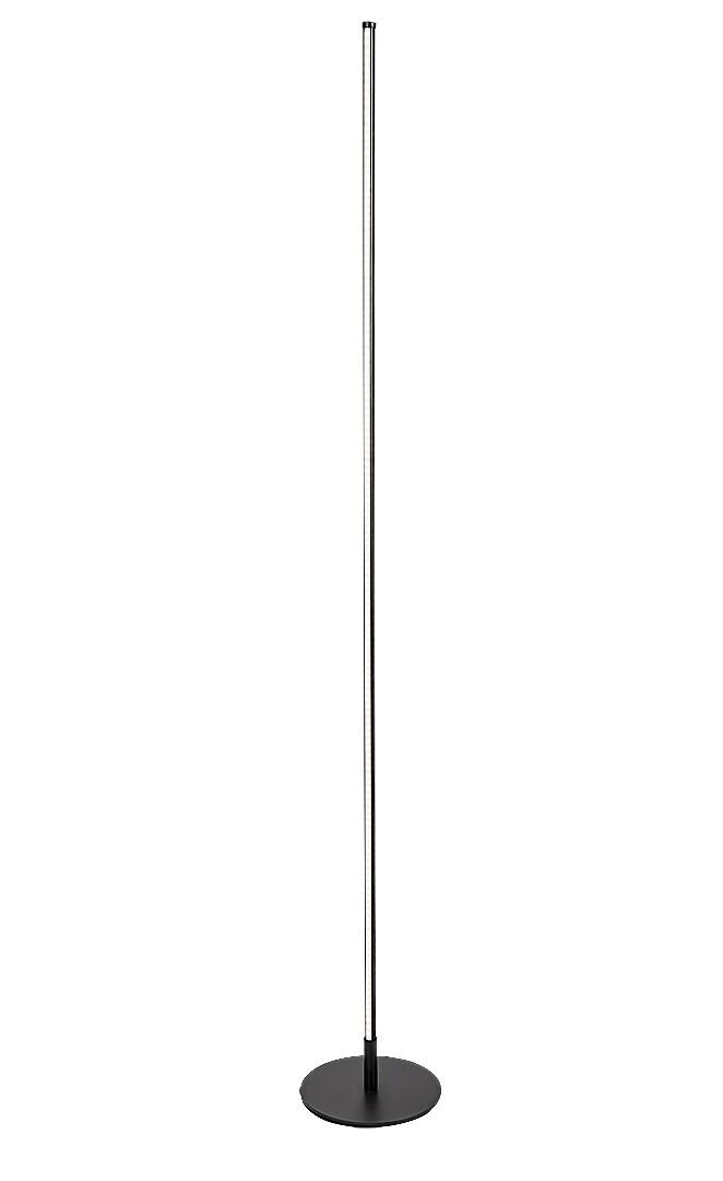 Stojaca LED lampa 18W 1050lm 3000K čierna Časovač Moderné Luigi Rabalux