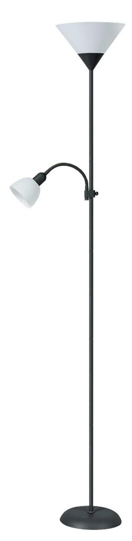 Stojaca stojaca lampa E27 Black Classic Action 4062 Rabalux