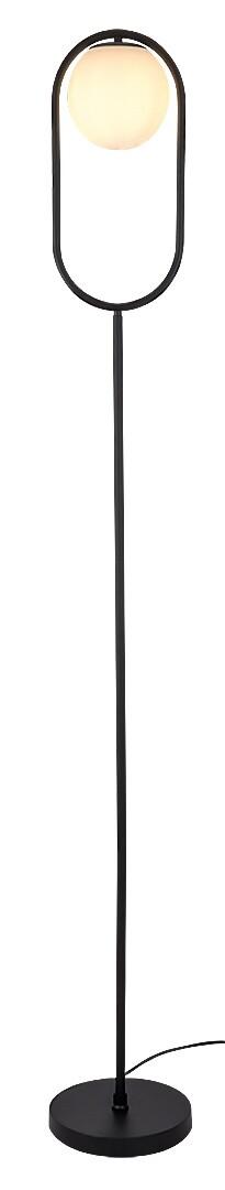 Stojaca stojaca lampa E27 čierna Moderná Ghita 74029 Rabalux