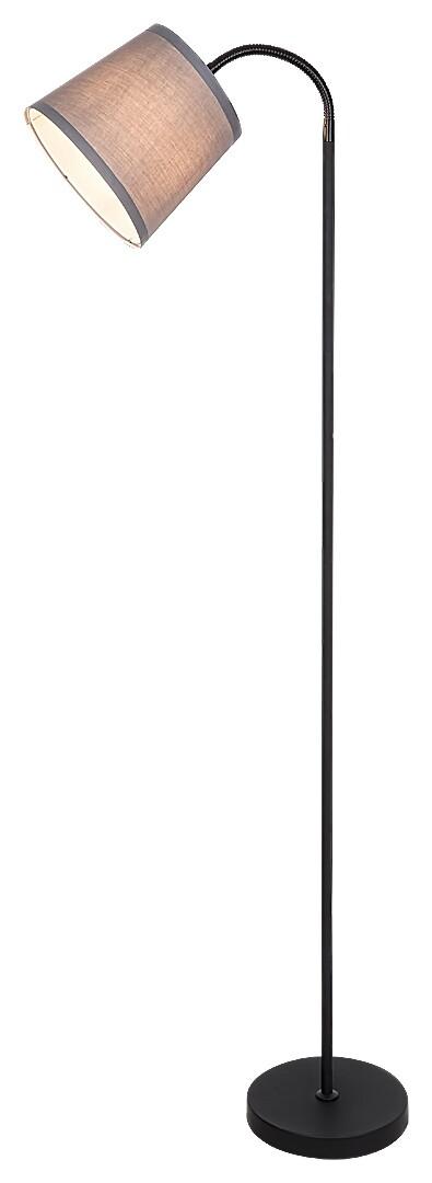 Stojaca lampa Rabalux Godric Black E27