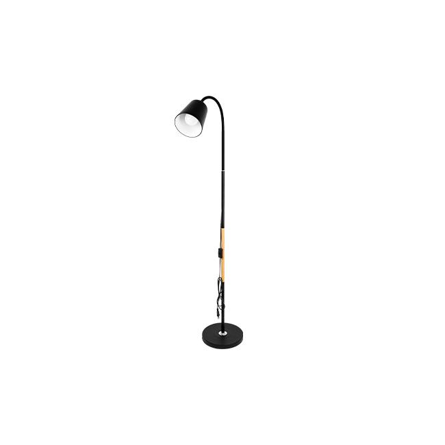Stojacia lampa Koko E27 145 cm čierna WD