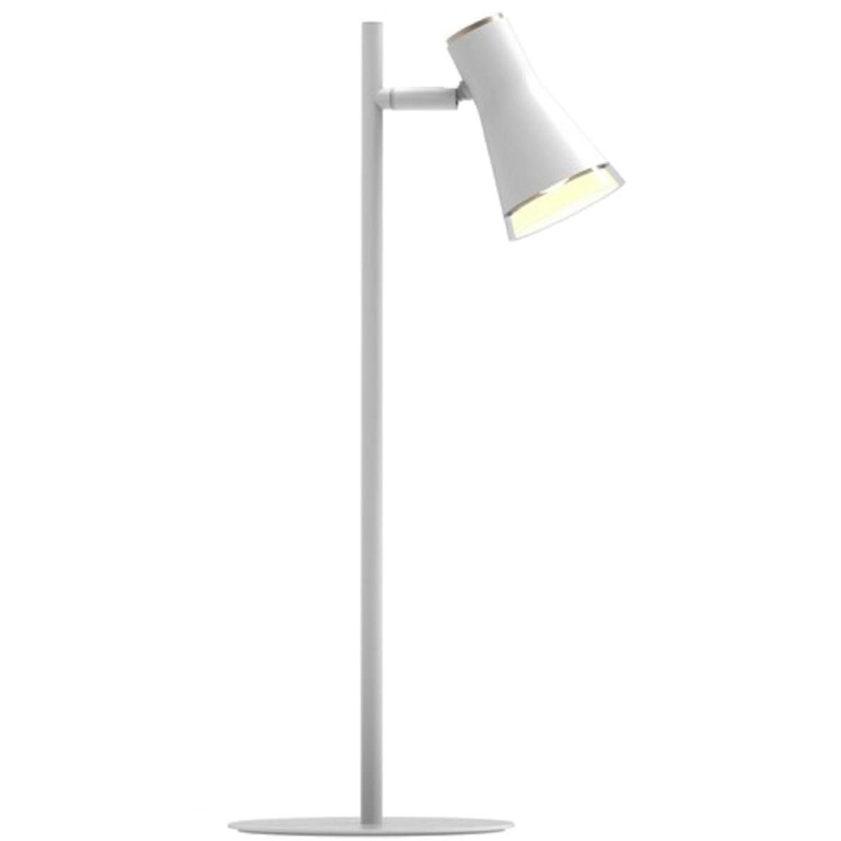 Stolná lampa 4,2W LED BERG biela 3000K GOLDLUX (Polux)
