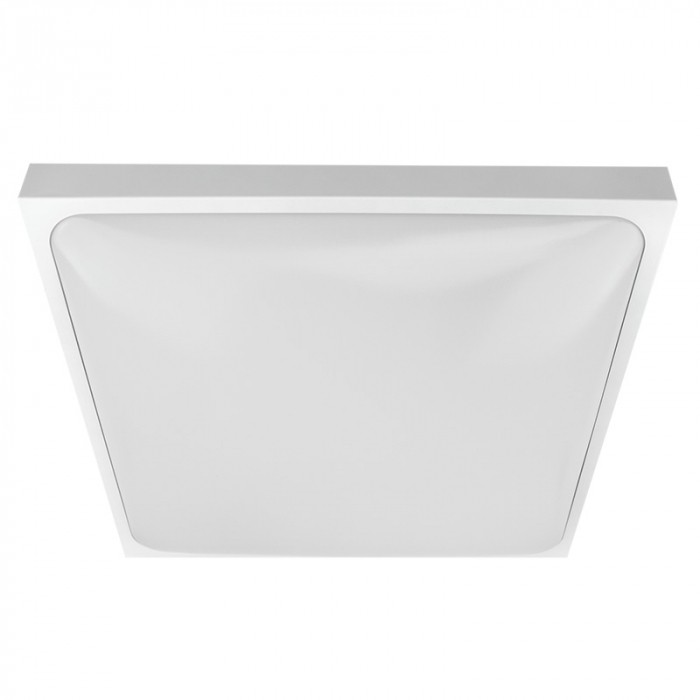 Stropné svietidlo ECO LIGHT 2xE27 prisadené štvorcové biele