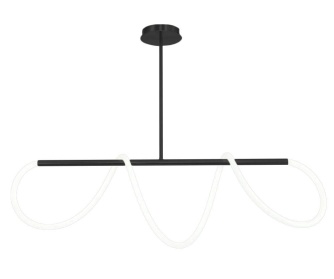 STROPNÉ SVIETIDLO LED APP856-CP LONG BLACK