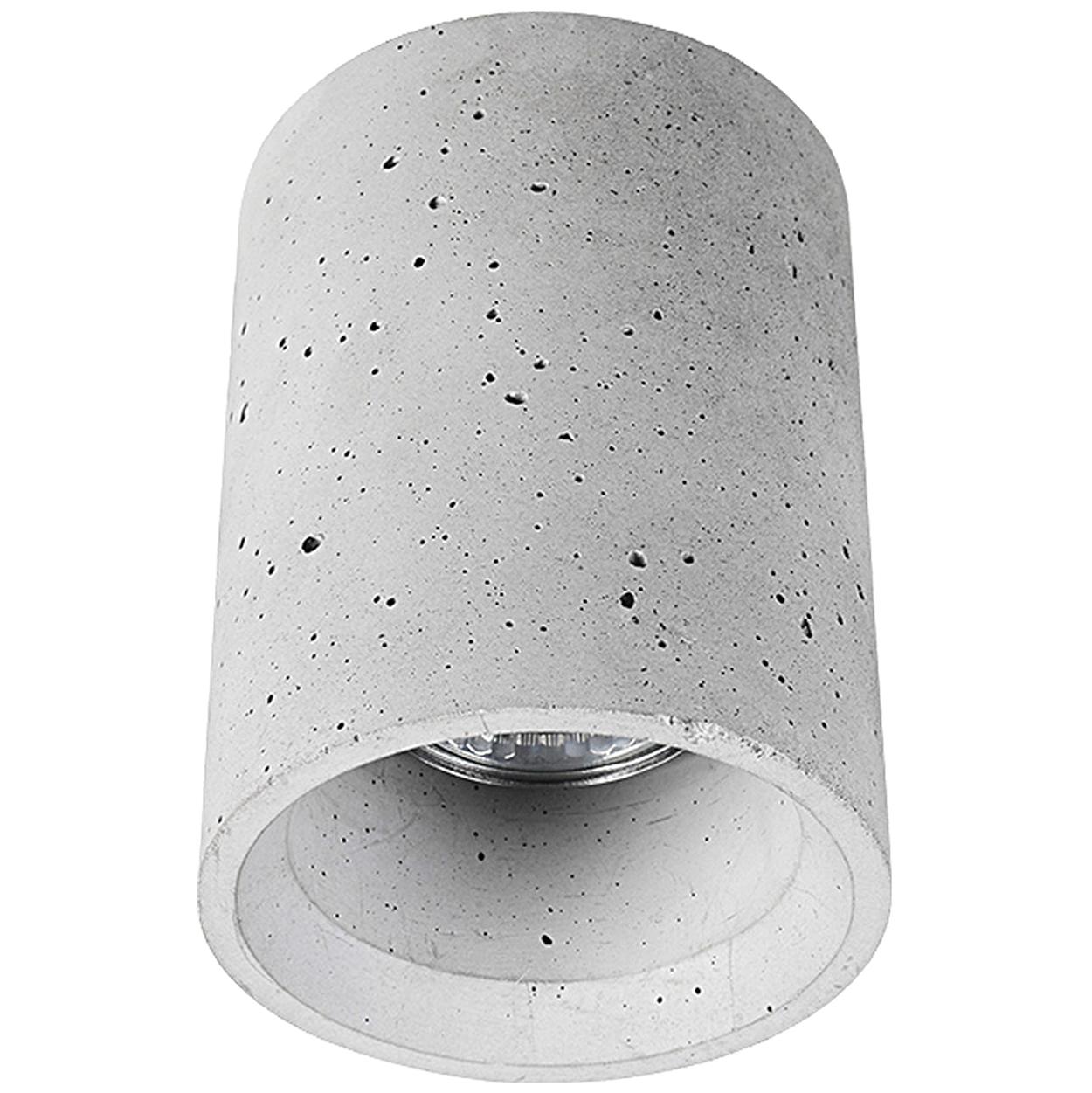 STROPNÉ SVIETIDLO SHY 9390 NOWODVORSKI SIVÁ GU10 CONCRETE TUBE 9 CM