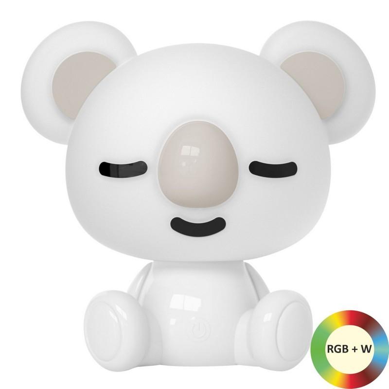 Detské LED svietidlo KOALA 2,5W RGB+W s dotykovým ovládaním