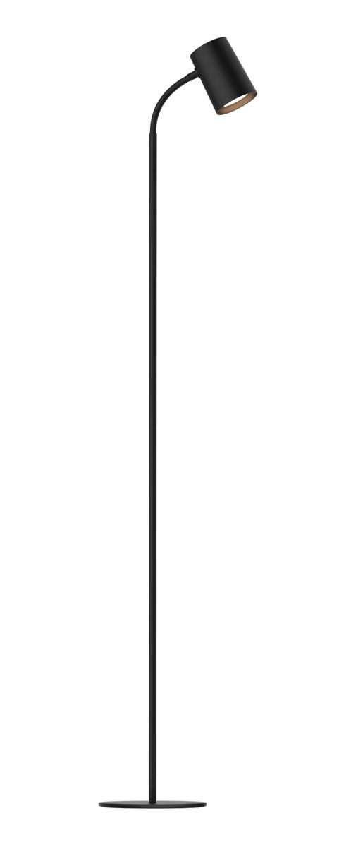 Stojanová lampa TUBA-S KM1932-CN čierna, GU10