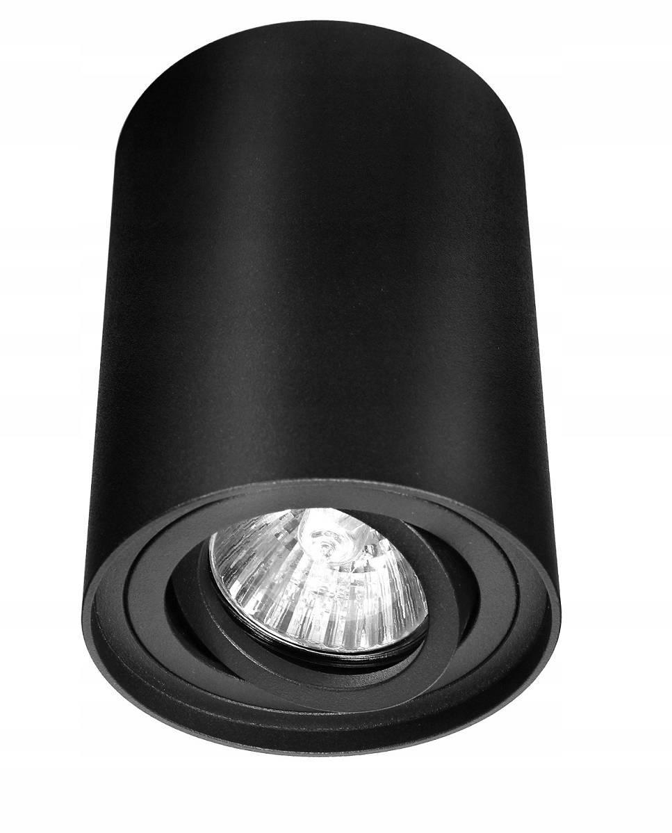 TUBA LED čierna – nastaviteľné bodové svietidlo