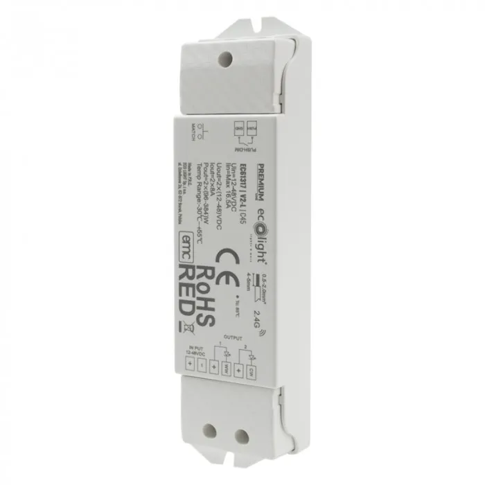 V2-L RF CCT ovládač 16 A, 12–48 V