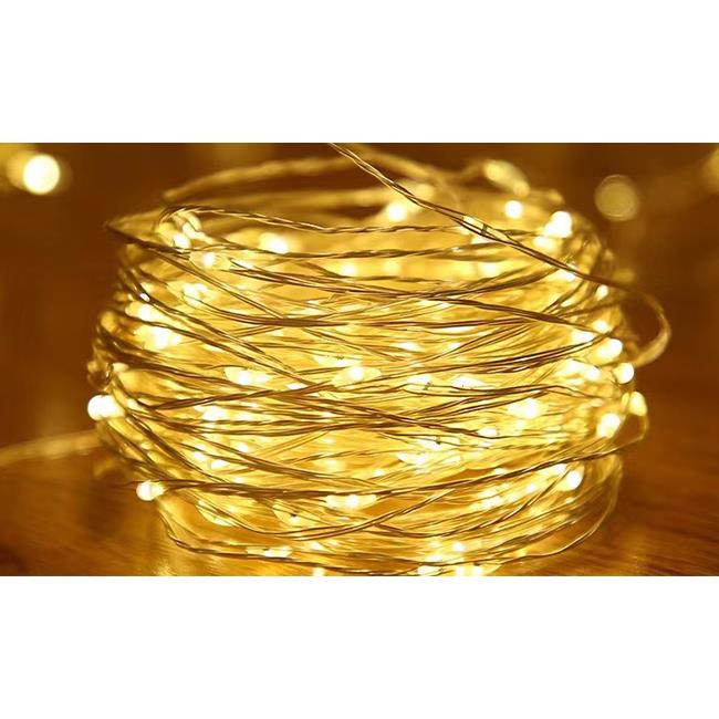 5m Vianočná LED reťaz 3xAA 50 LED 2700K