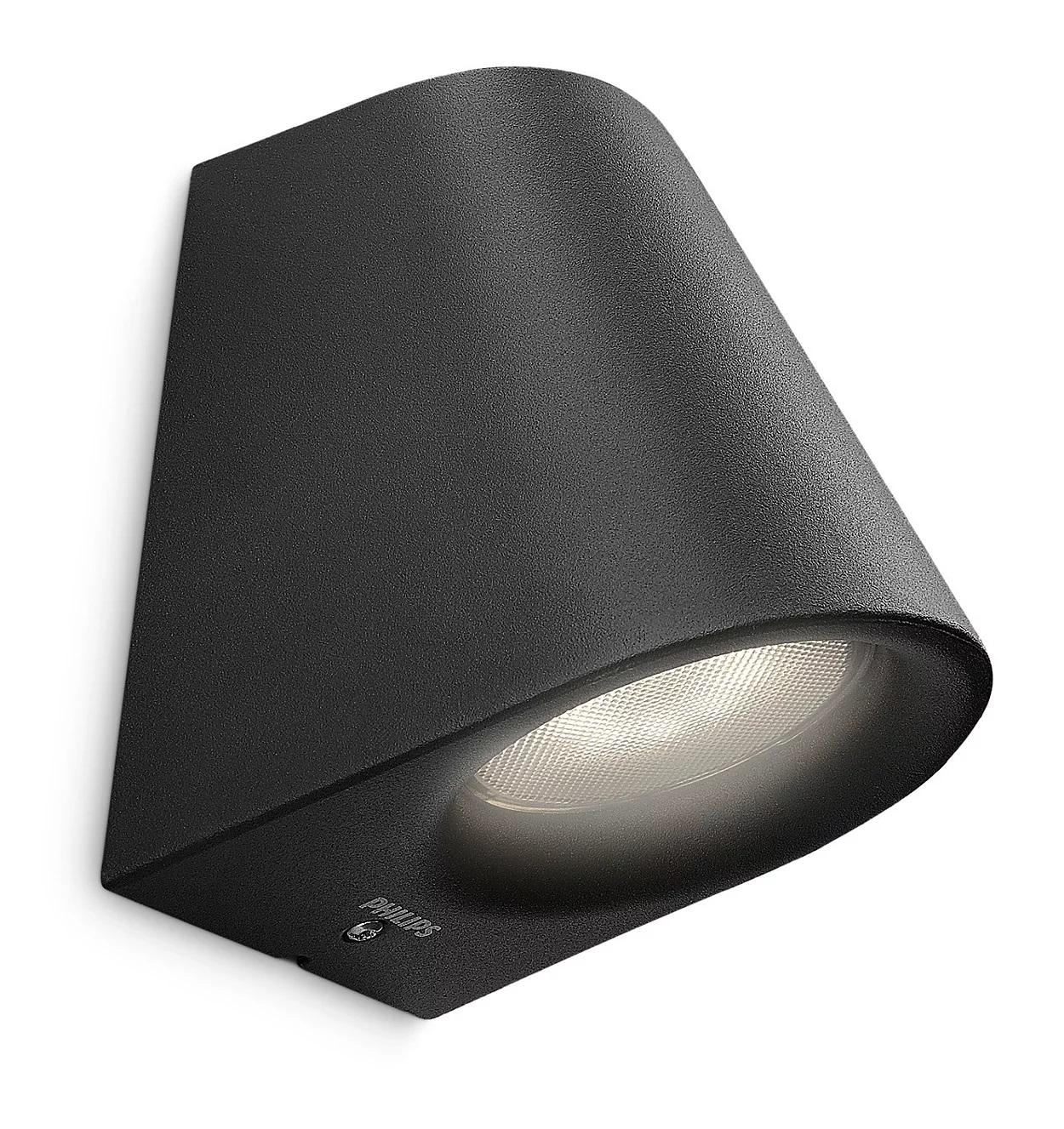 FASÁDNA LED LAMPA VIRGA MYGARDEN 3W 2700K IP44 ČIERNAPHILIPS